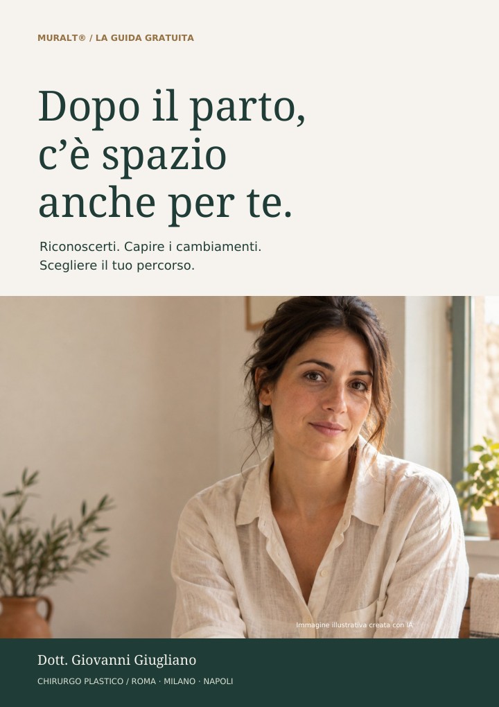 Copertina della nuova guida: Dopo il parto, c’è spazio anche per te